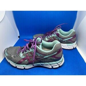 Asics CEL-EXCITE 3 T5B9N Womens Running Shoes Sz 8.5 Gray Teal Purple
